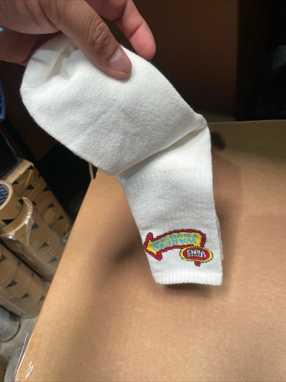 Vans Warped Tour 2026 White Socks Merch